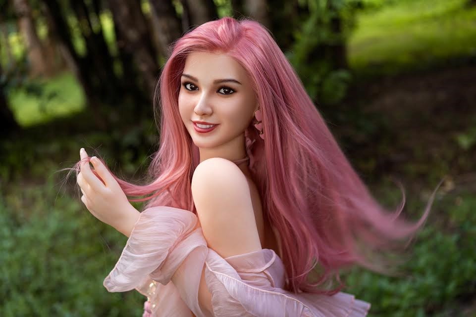 pink hair sex doll - silicon wives